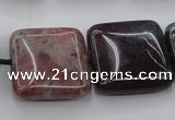 CAG6781 15.5 inches 18*18mm square Indian agate beads wholesale