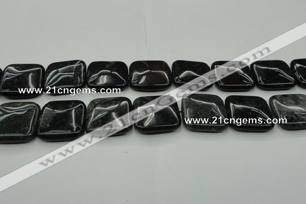 CAG6785 15.5 inches 25*25mm square Indian agate beads wholesale