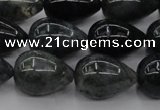 CAG6824 15.5 inches 10*14mm teardrop Indian agate beads wholesale