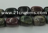 CAG6834 15.5 inches 10*15mm nuggets Indian agate beads wholesale