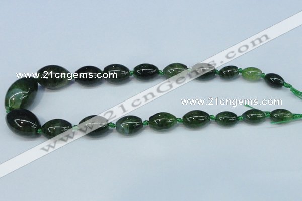 CAG6863 15.5 inches 10*14mm - 20*30mm rice dragon veins agate beads