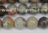 CAG7004 15.5 inches 12mm round ocean agate gemstone beads