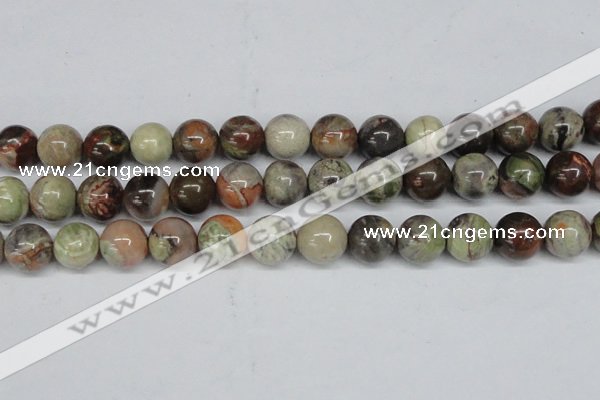 CAG7006 15.5 inches 16mm round ocean agate gemstone beads