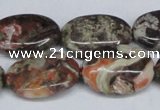 CAG7040 15.5 inches 18*25mm oval ocean agate gemstone beads