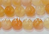 CAG7132 15.5 inches 8mm round red agate gemstone beads