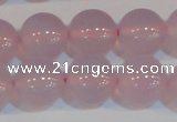 CAG7154 15.5 inches 14mm round pink agate gemstone beads