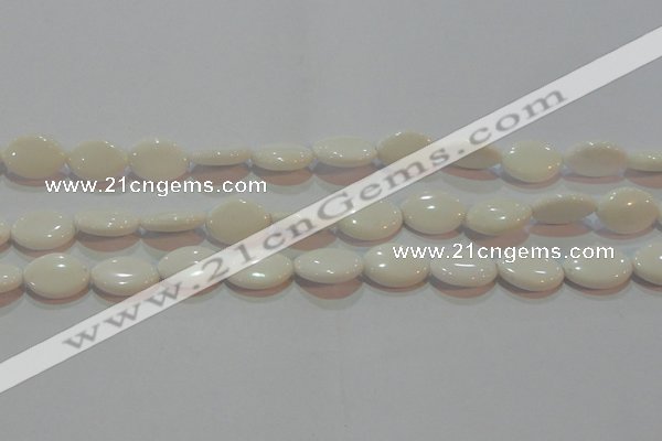 CAG7230 15.5 inches 13*18mm marquise white agate gemstone beads