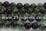 CAG7321 15.5 inches 6mm round dragon veins agate beads wholesale