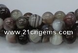 CAG736 15.5 inches 8mm round botswana agate beads wholesale