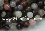 CAG744 15.5 inches 8mm faceted round botswana agate beads wholesale