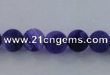 CAG7510 15.5 inches 4mm round frosted agate beads wholesale