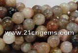 CAG763 15.5 inches 8mm round yellow agate gemstone beads wholesale