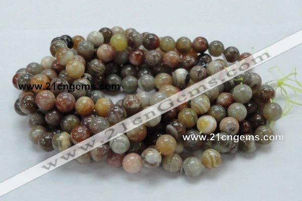 CAG766 15.5 inches 14mm round yellow agate gemstone beads wholesale