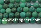 CAG7904 15.5 inches 6mm round grass agate beads wholesale