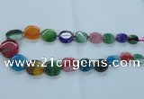 CAG8532 15.5 inches 15*18mm - 25*30mm freeform dragon veins agate beads