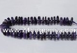 CAG8560 6*22mm - 10*26mm tyre dragon veins agate beads wholesale