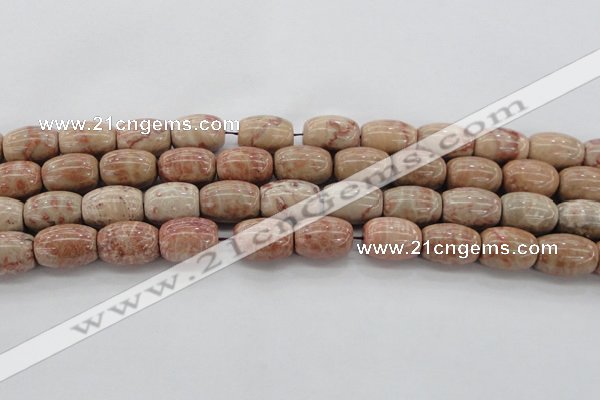 CAG8765 15.5 inches 13*18mm rice chrysanthemum agate beads