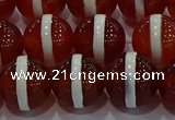 CAG9144 15.5 inches 14mm round tibetan agate beads wholesale