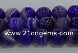 CAG9170 15.5 inches 6mm round line agate beads wholesale