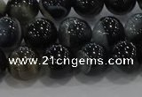 CAG9187 15.5 inches 10mm round line agate beads wholesale