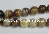 CAG938 16 inches 10mm round madagascar agate gemstone beads