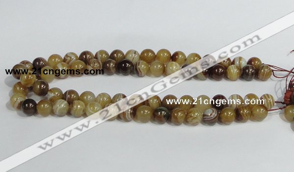 CAG939 16 inches 12mm round madagascar agate gemstone beads