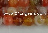 CAG9562 15.5 inches 8mm round red botswana agate gemstone beads