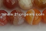 CAG9565 15.5 inches 14mm round red botswana agate gemstone beads