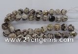 CAG9611 15.5 inches 14*16mm - 15*18mm faceted nuggets ocean agate beads