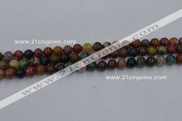 CAG9661 15.5 inches 6mm round ocean agate beads wholesale