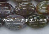 CAG9742 15.5 inches 13*18mm oval Indian agate beads wholesale