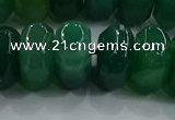 CAG9769 15.5 inches 8*16mm faceted rondelle agate gemstone beads