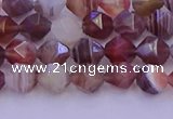 CAG9791 15.5 inches 6mm faceted nuggets botswana agate beads