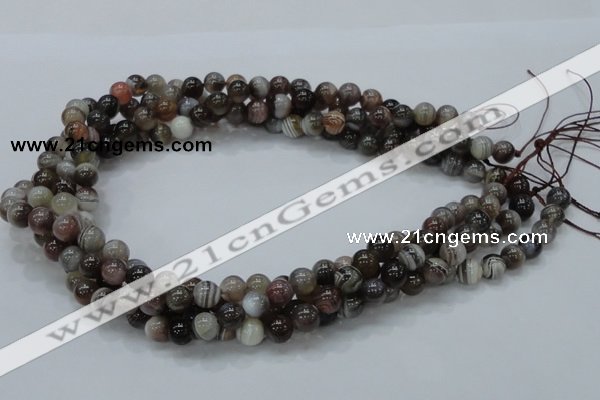 CAG980 15.5 inches 10mm round botswana agate beads wholesale