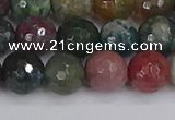 CAG9832 15.5 inches 8mm faceted round Indian agate beads