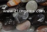 CAG987 15.5 inches 20*30mm faceted oval botswana agate beads