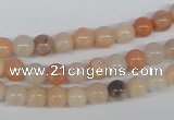 CAJ102 15.5 inches 6mm round red aventurine jade beads wholesale