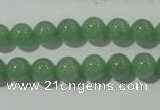 CAJ402 15.5 inches 8mm round green aventurine beads wholesale