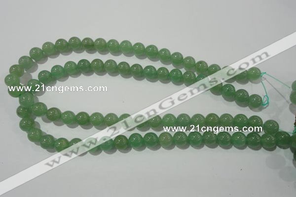 CAJ403 15.5 inches 10mm round green aventurine beads wholesale