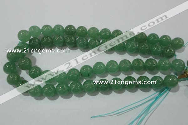 CAJ405 15.5 inches 14mm round green aventurine beads wholesale