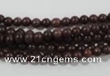 CAJ450 15.5 inches 4mm round purple aventurine beads wholesale