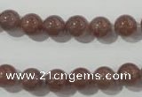 CAJ453 15.5 inches 8mm round purple aventurine beads wholesale