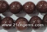 CAJ456 15.5 inches 14mm round purple aventurine beads wholesale