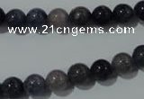 CAJ502 15.5 inches 8mm round blue aventurine beads wholesale