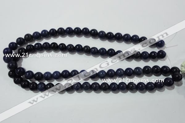 CAJ503 15.5 inches 10mm round blue aventurine beads wholesale