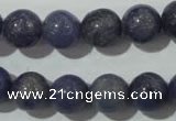 CAJ504 15.5 inches 12mm round blue aventurine beads wholesale