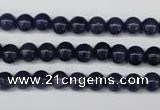 CAJ551 15.5 inches 6mm round blue aventurine beads wholesale