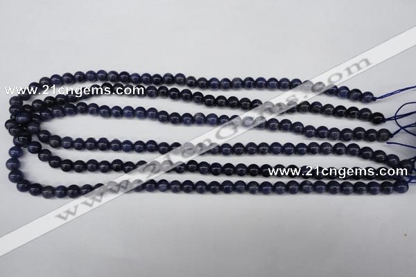 CAJ551 15.5 inches 6mm round blue aventurine beads wholesale