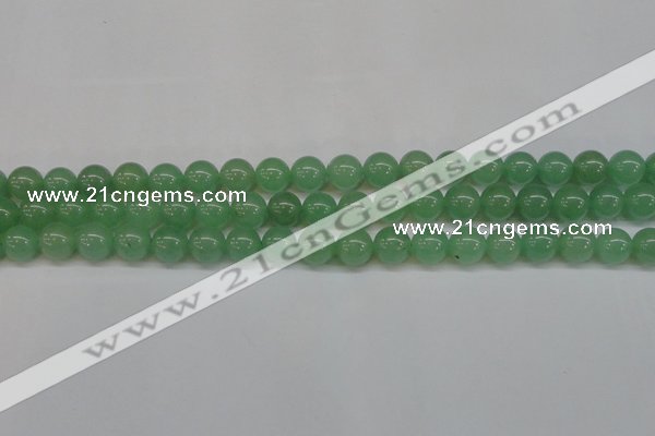 CAJ603 15.5 inches 10mm round A grade green aventurine beads