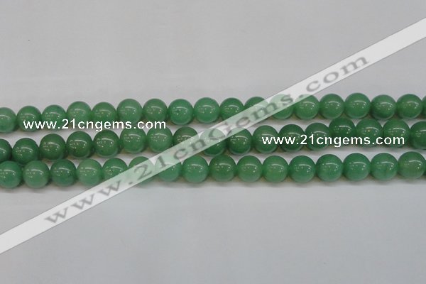 CAJ614 15.5 inches 12mm round AA grade green aventurine beads